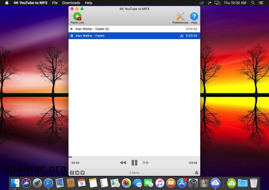 4K YouTube to MP3 Pro 26.0.1 for MacOS